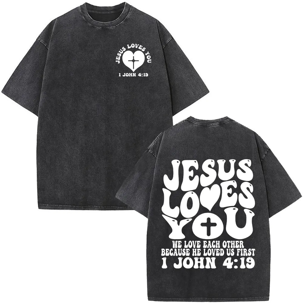 Aletheia Faith Over Fear Christain Jesus Tee
