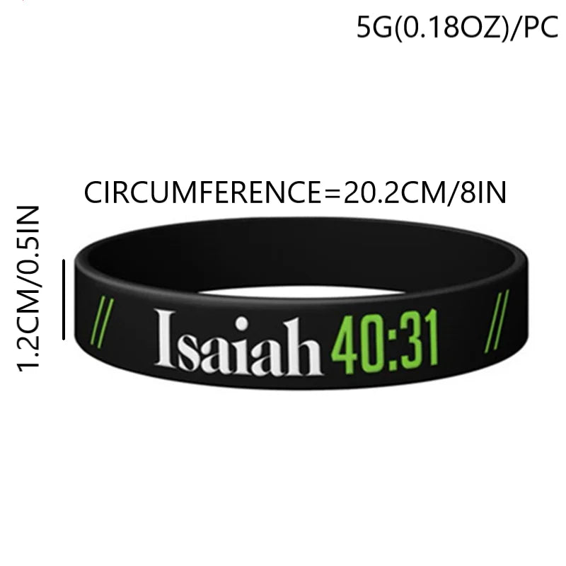 Aletheia Verse of Faith Wristband